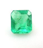 Lab created Emerald - Light - Asscher