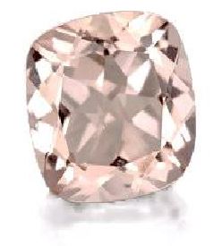 Natural Peach Morganite-Cushion
