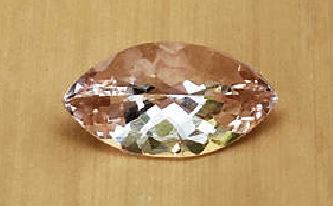 Natural Peach Morganite-Marquise
