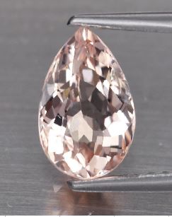 Natural Peach Morganite- Pear