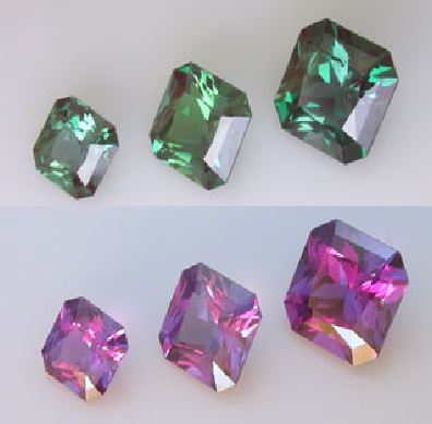 Pulled Alexandrite - Octagon Radiant