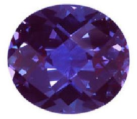 Pulled Alexandrite - Oval Checkerboard