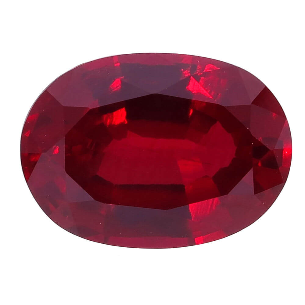 hydrothermal Rubellite - oval
