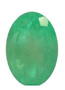 Natural Emerald - Oval