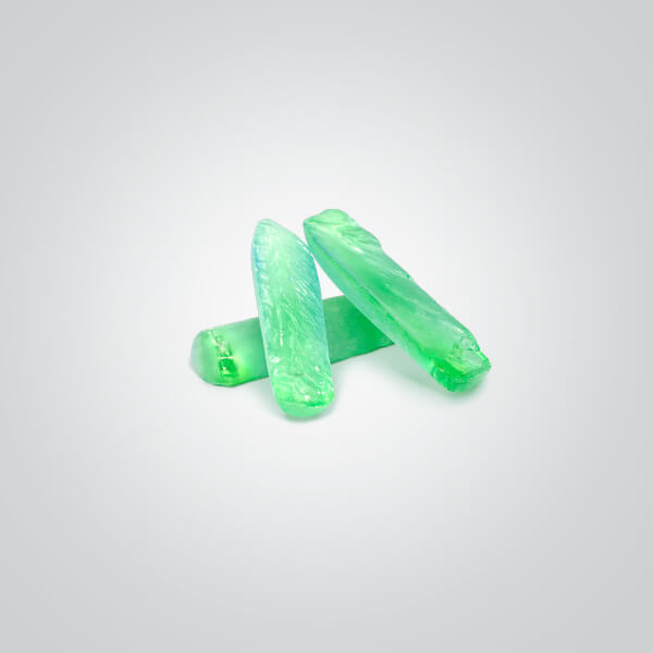 Lab Created Green Sapphire Rough