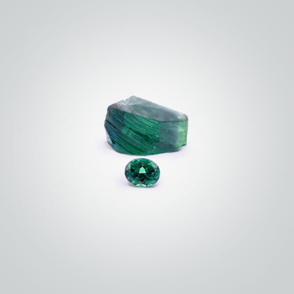 Yag Emerald Rough