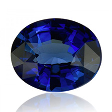 Natural Blue Sapphire-Oval