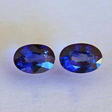Natural Diffusion Blue Sapphire AAA Quality-Oval