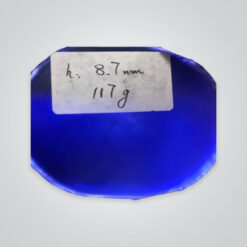 Lab Created Pulled Czochralski Dark Blue Sapphire Rough