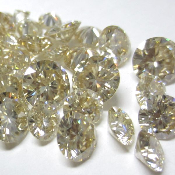 Yellow Moissanite
