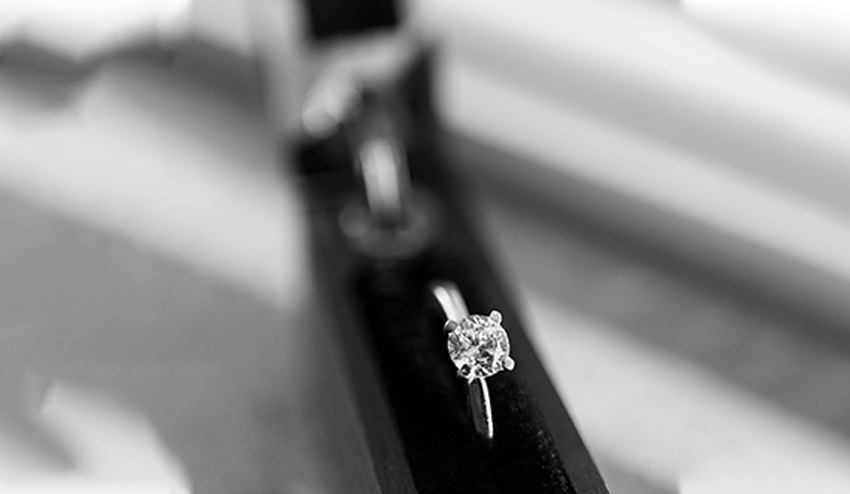 Moissanite And Diamond