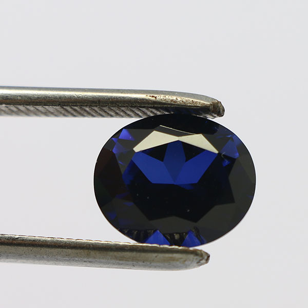 dark blue sapphire Cubic Zirconia CZ Natural Synthetic