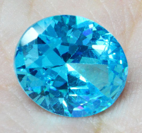 Real Blue expectational Topaz