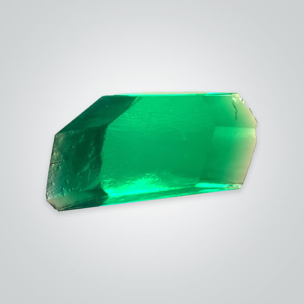 Lab Created Hydrothermal Colombian Emerald Rough