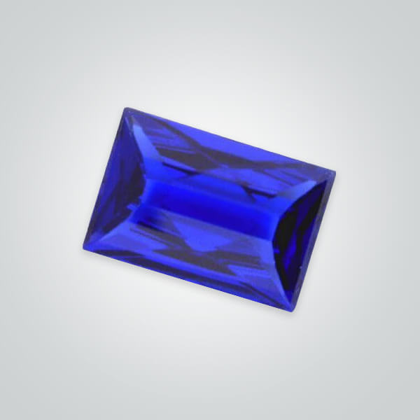 Lab Created Blue Spinel# 113, Baguette