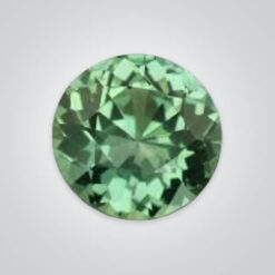Natural Green Sapphire, Round AA