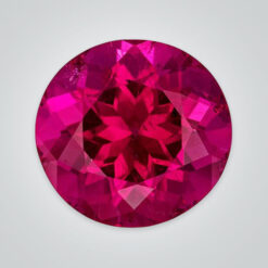 Natural Rubellite, Round