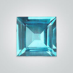 Lab Created Blue Zircon# 120, Square