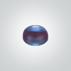Synthetic Gemstones Pulled Czochralski Alexandrite (Color Change), Oval Cabochon