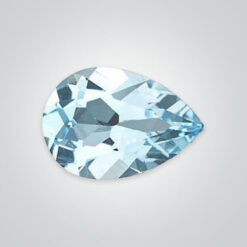 Natural Sky Blue Topaz, Pear