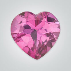Natural Pink Topaz, Heart