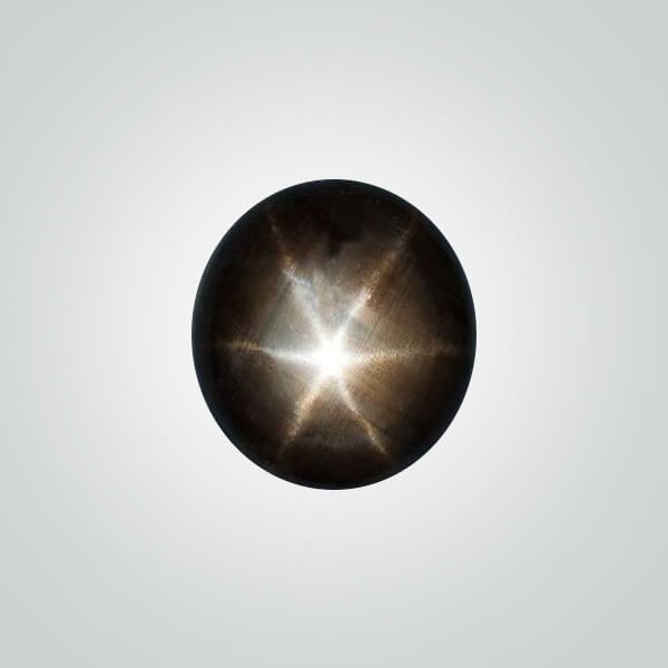 Buy Loose Golden Rayed Natural Black Star Sapphire Gemstones on sale Online GEMS N GEMS