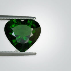 Lab Created Green Tourmaline# 149, Heart