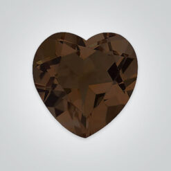 Natural Smoky Quartz, Heart