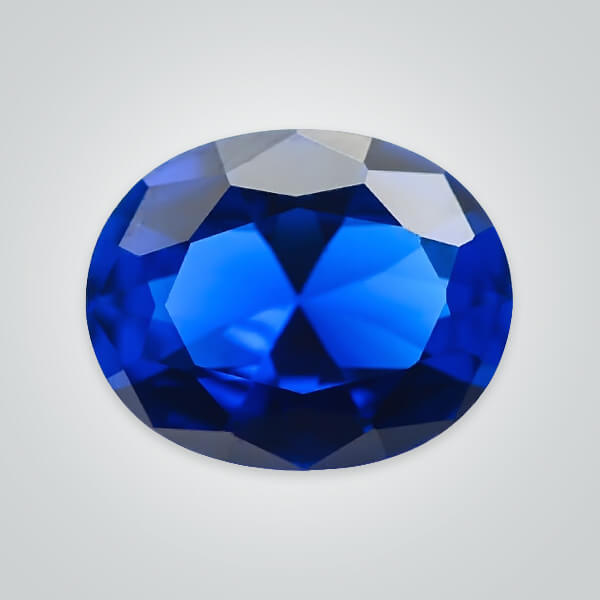 Lab Created Blue Spinel# 113, Oval