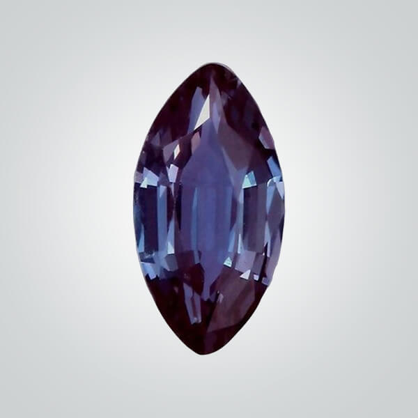 Lab Created Pulled Czochralski Alexandrite (Color Change), Marquise