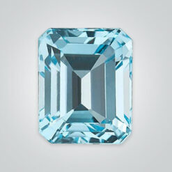 Natural Sky Blue Topaz, Emerald