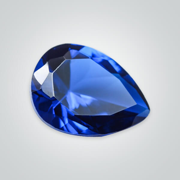 Lab Created Blue Spinel# 113, Pear