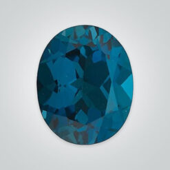 Natural London Blue Topaz, Oval
