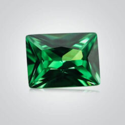 Cubic Zirconia Green, Baguette