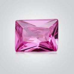 Cubic Zirconia Pink, Baguette