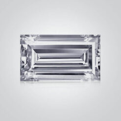 Cubic Zirconia White Diamond 6A, Straight Baguette