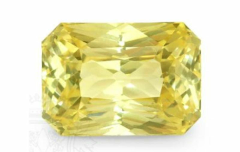 Cubic Zirconia Canary Yellow 6A