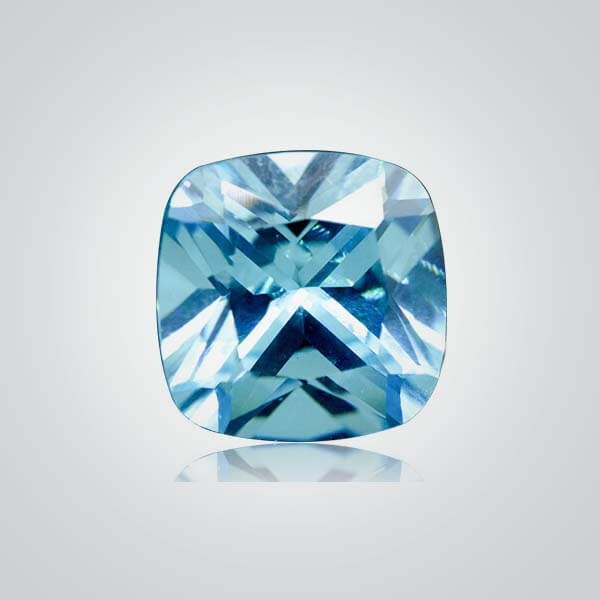 Aquamarine Cubic Zirconia Light Blue Color Factory Prices