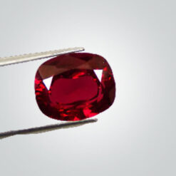 Lab Created Garnet# 8, Cushion