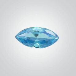 Cubic Zirconia Blue Topaz, Marquise