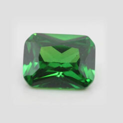 Cubic Zirconia Green, Octagon
