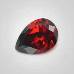 Cubic Zirconia Garnet, Pear