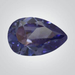 Cubic Zirconia Tanzanite, Pear