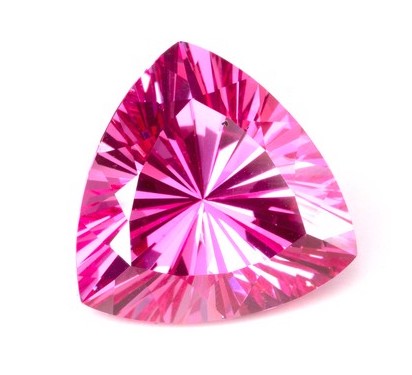 Lab Created Pulled Pink Spinel