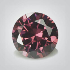 Cubic Zirconia Rhodolite, Round