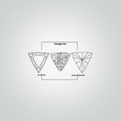 Lab Created Alexandrite# 46, Triangle