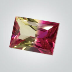 Bi-Color Ruby/Yellow Sapphire, Baguette