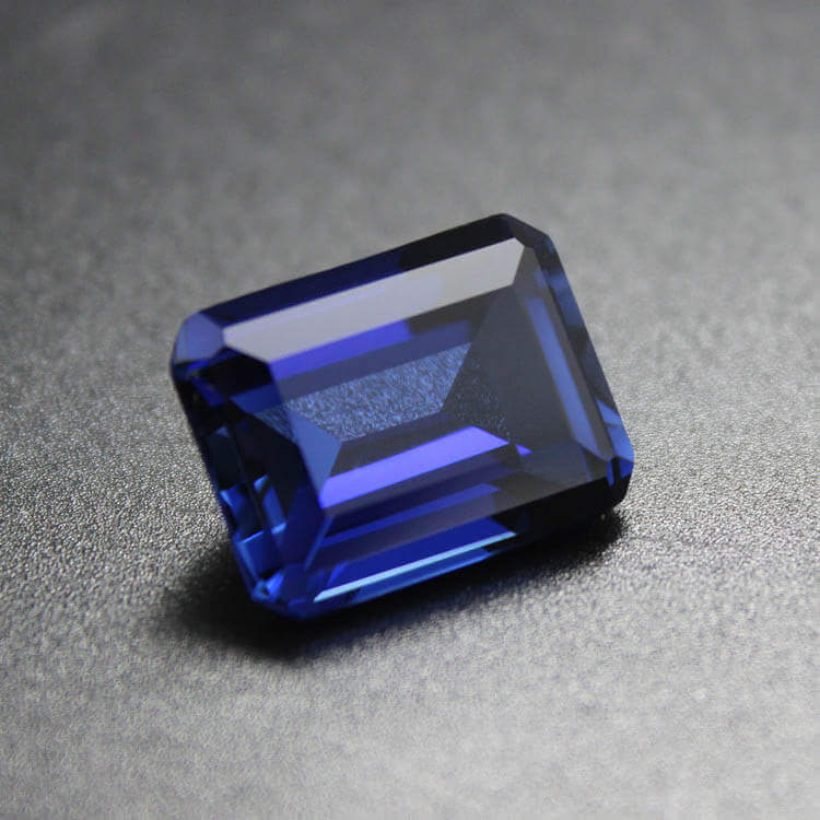 Cubic Zirconia Blue Sapphire