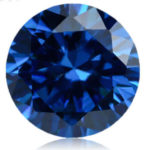 Cubic Zirconia Blue Sapphire