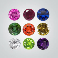 Multi-Color Mixed Lot Corundum & Spinel, Round